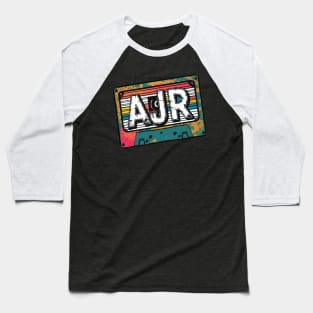 Ajr Cassette Disterssed Baseball T-Shirt